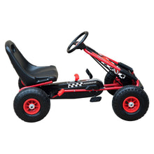 Load image into Gallery viewer, Pedal Go Kart W/EVA Wheels-Red/Black