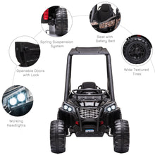 Load image into Gallery viewer, 12V Kids Electric Ride On Car Off-road - Black