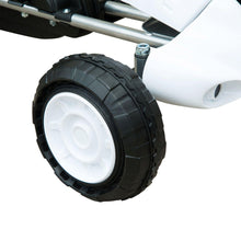 Load image into Gallery viewer, Pedal Go Kart W/Rubber Wheels-White/Black