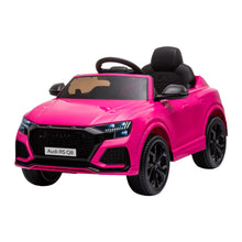 Load image into Gallery viewer, Audi RS Q8 6V Kids Electric Ride on Cars with Remote USB MP3 Bluetooth Pink