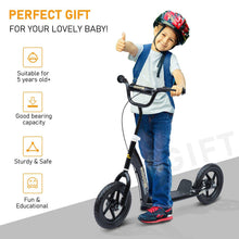 Load image into Gallery viewer, 12" Tyres Scooter-Black