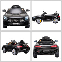Load image into Gallery viewer, Benz GTR 12V Kids Electric Ride On Car - Black