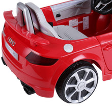 Load image into Gallery viewer, Kids Licensed Audi TT Ride on Car - RED/Black
