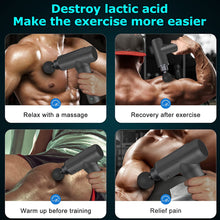 Load image into Gallery viewer, Massage Gun for Atheletes Percussion Massage Deep Tissue Massager Long Battery Life