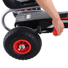 Load image into Gallery viewer, Go Kart Ride on Car Racing Style w/ Adjustable Seat Handbrake & Clutch in Red