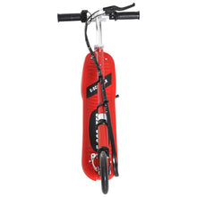 Load image into Gallery viewer, Folding Kids Electric Scooter, Age 7-14-Red/Black