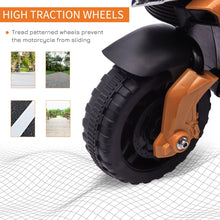 Load image into Gallery viewer, Kids 6V Electric Pedal Motorcycle Ride-On Toy Battery 18 - 48 months Orange