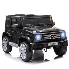 Load image into Gallery viewer, Mercedes Benz G500 12V Kids Electric Ride On Car - Black