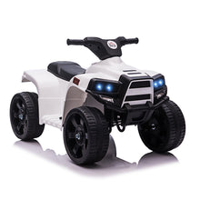 Load image into Gallery viewer, ATV 6 V Kids Ride on Cars Electric for 18-36 months White+Black