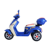 Load image into Gallery viewer, Electric Ride-On Motorbike w/ Lights Blue