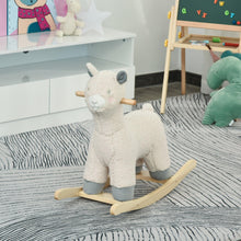 Load image into Gallery viewer, Kids Sheep Ride On with Sound Cream White
