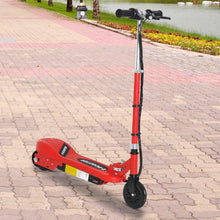 Load image into Gallery viewer, Folding Kids Electric Scooter, Age 7-14-Red/Black