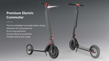 Load image into Gallery viewer, Electric Scooter for Adults 350W 45km range 32 kph 10" tires Waterproof Embedded Battery Electric Scooter