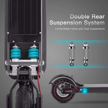 Load image into Gallery viewer, Adult Electric Scooter I9 Max 36V 10 inches Honeycomb tire 500W 35 KM/Hr Max Load 120 kgs CE Certified with Scooter Bag