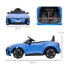 Load image into Gallery viewer, Audi Licensed Kids Electric Ride On Car 12V with Parental Remote Control