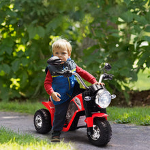 Load image into Gallery viewer, Kids 6V Electric Motorcycle Ride-On Toy Battery 18 - 36 Months Red