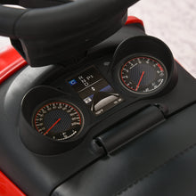 Load image into Gallery viewer, Toddlers Licensed Mercedes-Benz Ride On Stroller Red