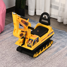 Load image into Gallery viewer, Ride On Excavator Toy Tractors Digger Movable Walker Construction Truck