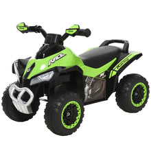 Load image into Gallery viewer, Toddler Kids Ride On Car Walker Foot To Floor Green/Black