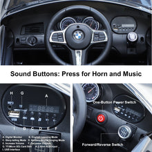 Load image into Gallery viewer, Kids Electric Ride On Car 6V Licensed BMW 6GT - BLACK