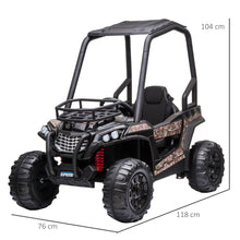 Load image into Gallery viewer, 12V Kids Electric Ride On Car Off-road - Black
