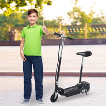 Load image into Gallery viewer, Kids Motorized Electric Scooter, Rechargeable Battery-Black