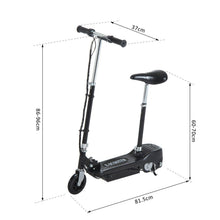 Load image into Gallery viewer, Kids Motorized Electric Scooter, Rechargeable Battery-Black