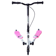 Load image into Gallery viewer, Kids 3 Wheels Foldable Scooter-Pink/White