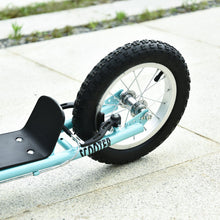 Load image into Gallery viewer, Kids Steel Height Adjustable Kick Scooter Blue/Black