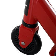 Load image into Gallery viewer, Teens Lightweight Steel Stunt Scooter Red