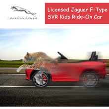 Load image into Gallery viewer, Jaguar F-type Licensed 6V Rechargeable Battery Ride On Car - RED