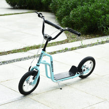 Load image into Gallery viewer, Kids Steel Height Adjustable Kick Scooter Blue/Black