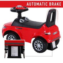 Load image into Gallery viewer, Toddler 3-in-1 Ride-On Car Kids Car Walker Stroller Push-Along with Horn Wheel & Under Seat Storage Red