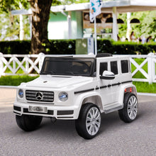 Load image into Gallery viewer, Mercedes Benz G500 12V Kids Electric Ride On Car - White