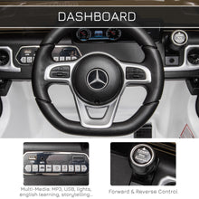 Load image into Gallery viewer, Mercedes Benz G500 12V Kids Electric Ride On Car - White