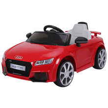 Load image into Gallery viewer, Kids Licensed Audi TT Ride on Car - RED/Black