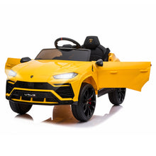 Load image into Gallery viewer, Lamborghini Urus 12V Kids Electric Ride On Car - Yellow