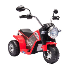 Load image into Gallery viewer, Kids 6V Electric Motorcycle Ride-On Toy Battery 18 - 36 Months Red