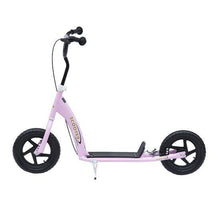 Load image into Gallery viewer, 12" Tyres Teen Push Stunt Bicycle Ride On Scooter-Pink