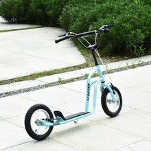 Load image into Gallery viewer, Kids Steel Height Adjustable Kick Scooter Blue/Black