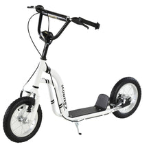 Load image into Gallery viewer, Dual Brakes 12" Metal frame Kick Scooter adjustable black