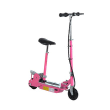 Load image into Gallery viewer, Teens Foldable Electric Scooter, 12V 120W w/Brake Kickstand-Pink