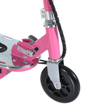 Load image into Gallery viewer, Teens Foldable Electric Scooter, 12V 120W w/Brake Kickstand-Pink