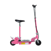 Load image into Gallery viewer, Teens Foldable Electric Scooter, 12V 120W w/Brake Kickstand-Pink