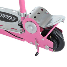 Load image into Gallery viewer, Teens Foldable Electric Scooter, 12V 120W w/Brake Kickstand-Pink