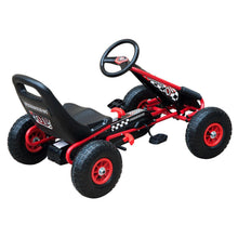 Load image into Gallery viewer, Pedal Go Kart W/EVA Wheels-Red/Black