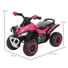 Load image into Gallery viewer, Quad Ride on Bike Pink/Black