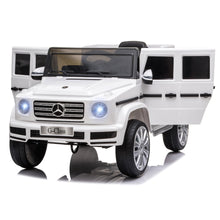 Load image into Gallery viewer, Mercedes Benz G500 12V Kids Electric Ride On Car - White