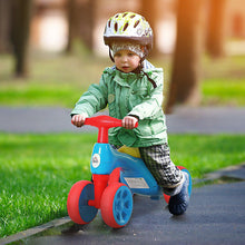 Load image into Gallery viewer, Toddler Training Walker Balance Ride-On Toy with Rubber Wheels Blue