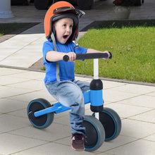 Load image into Gallery viewer, Toddler Plastic No-Pedal Walking Balance Bike Blue